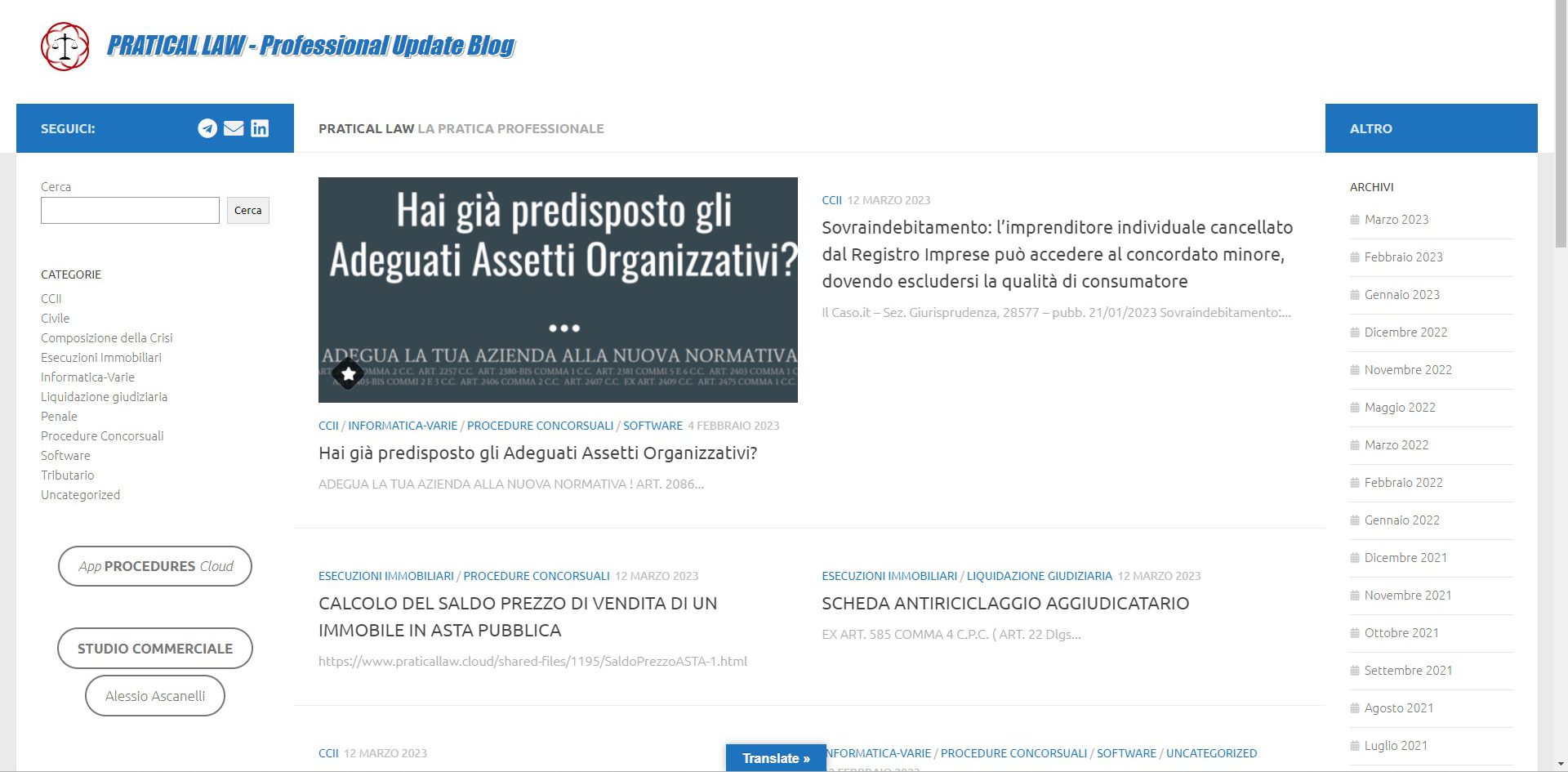 PraticalLaw — Professional Update Blog